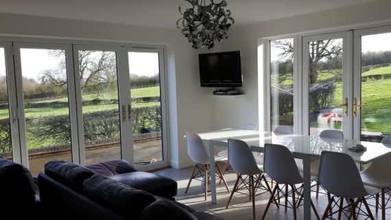 Our kitchen with dining table and chairs